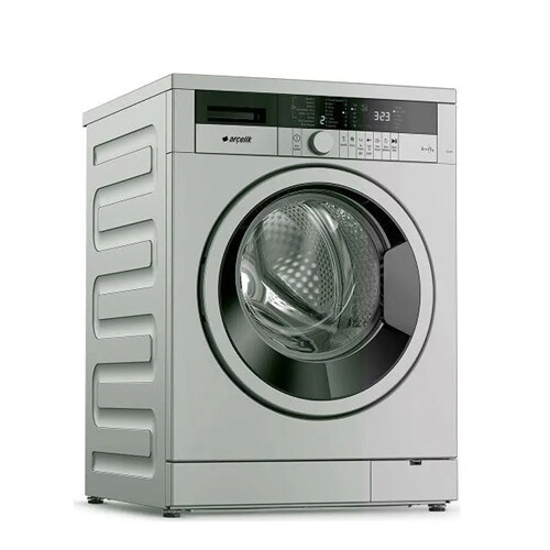 Arçelik 8 Kilo A+++ Gri Çamaşır Makinası