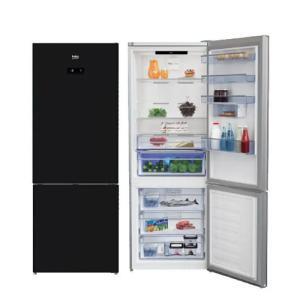 Beko Kombi Tipi Siyah Cam Buzdolabı