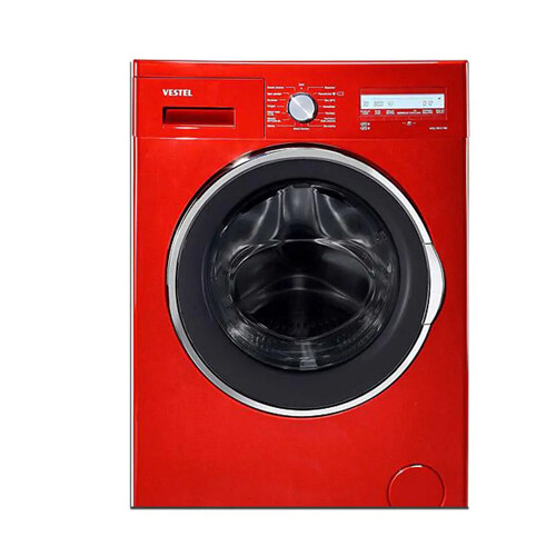 Vestel 9/6 Kurutmalı Çamaşır Makinası Kırmızı A+++