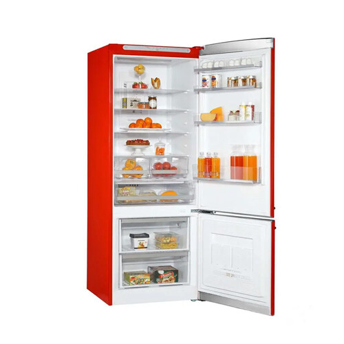 Vestel Retro Kırmızı No-Frost Kombi Tipi Buzdolabı